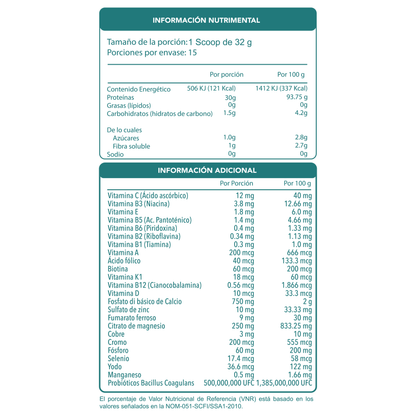 Nuvimix+ Sabor Vainilla
