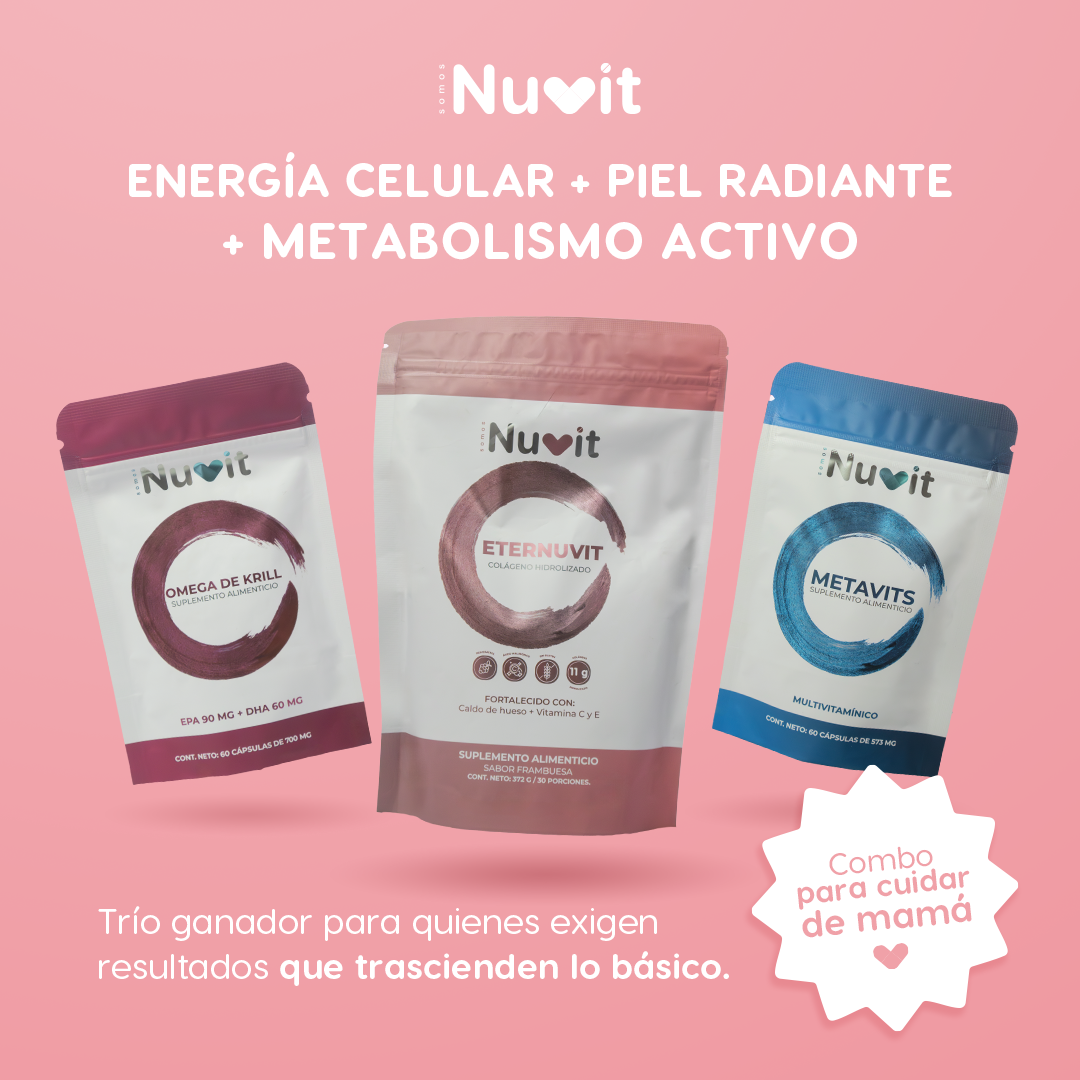 Combo 1: Energía Celular + Piel Radiante + Metabolismo Activo